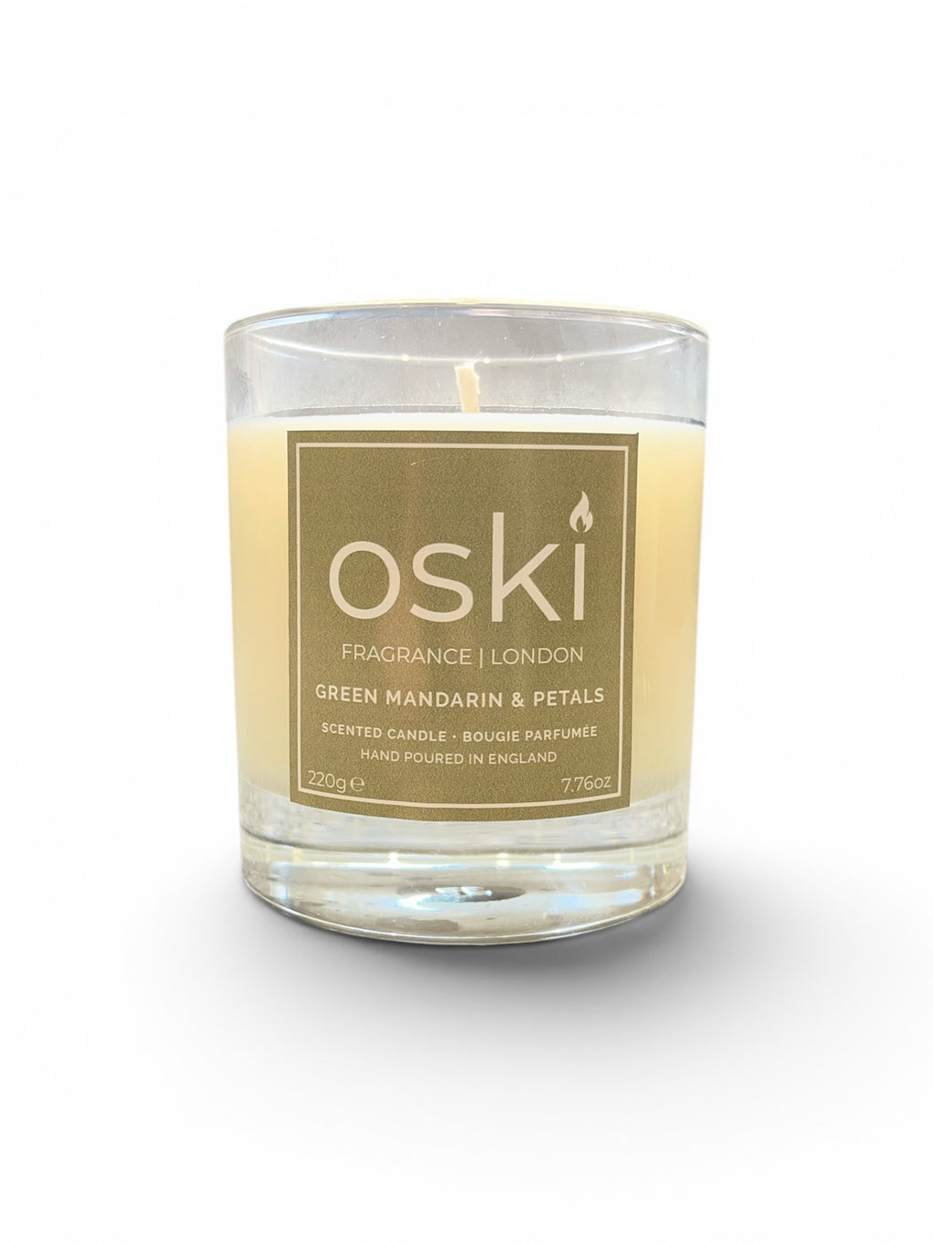 Green Mandarin & Petals Scented Candle | 220g
