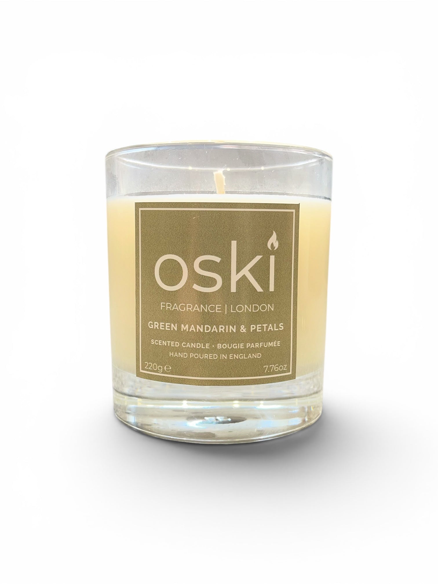 Green Mandarin & Petals Scented Candle | 220g
