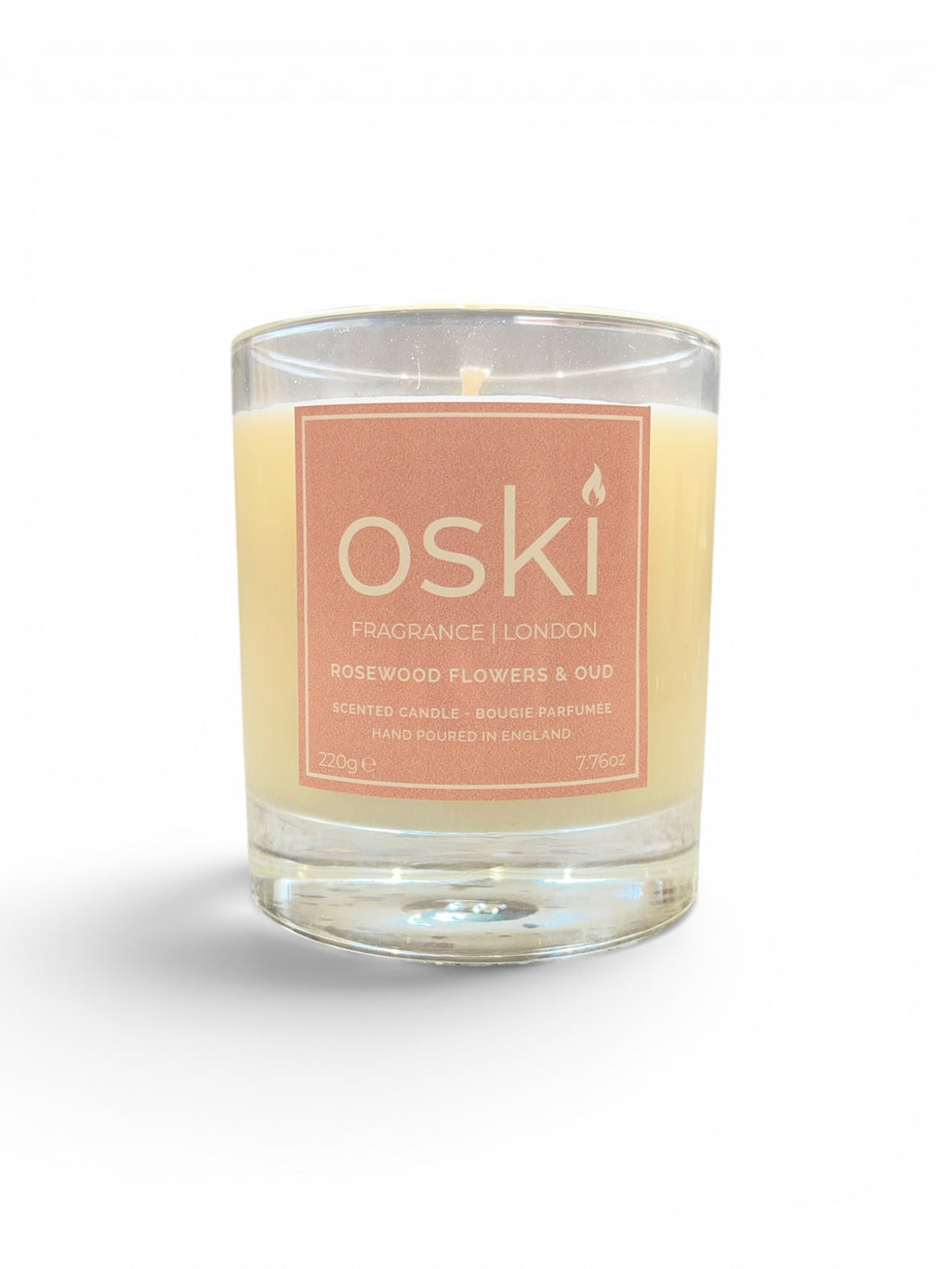 Rosewood Flowers & Oud Scented Candle | 220g