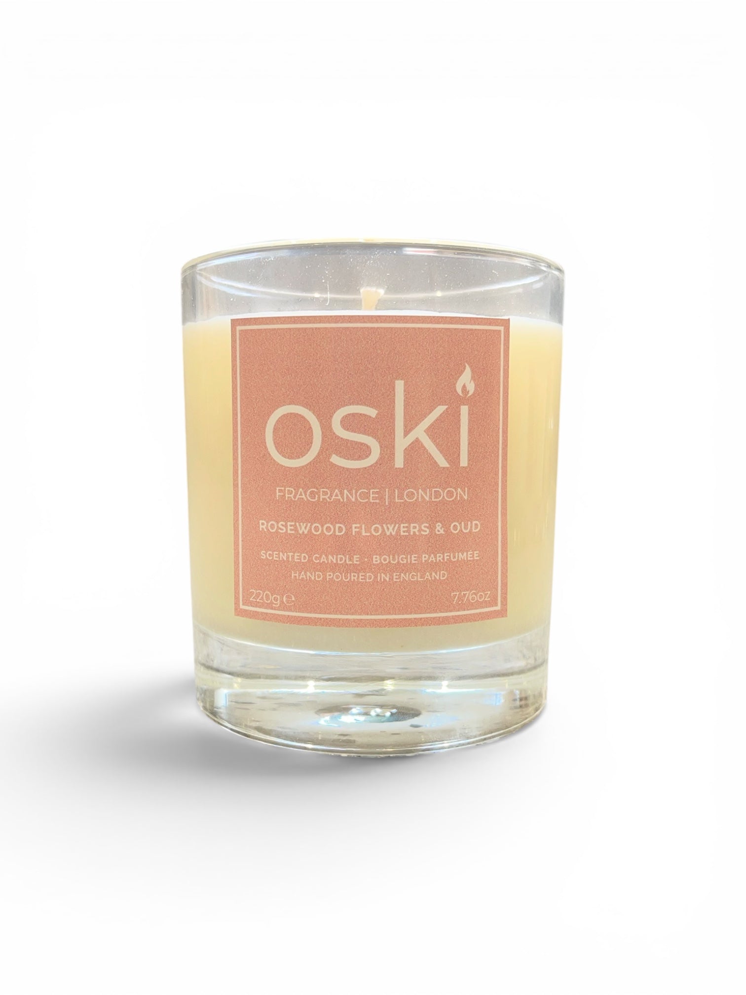 Rosewood Flowers & Oud Scented Candle | 220g