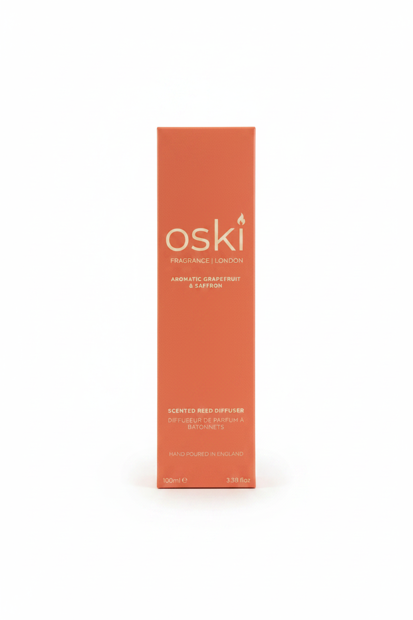Aromatic Grapefruit & Saffron Diffuser — Front