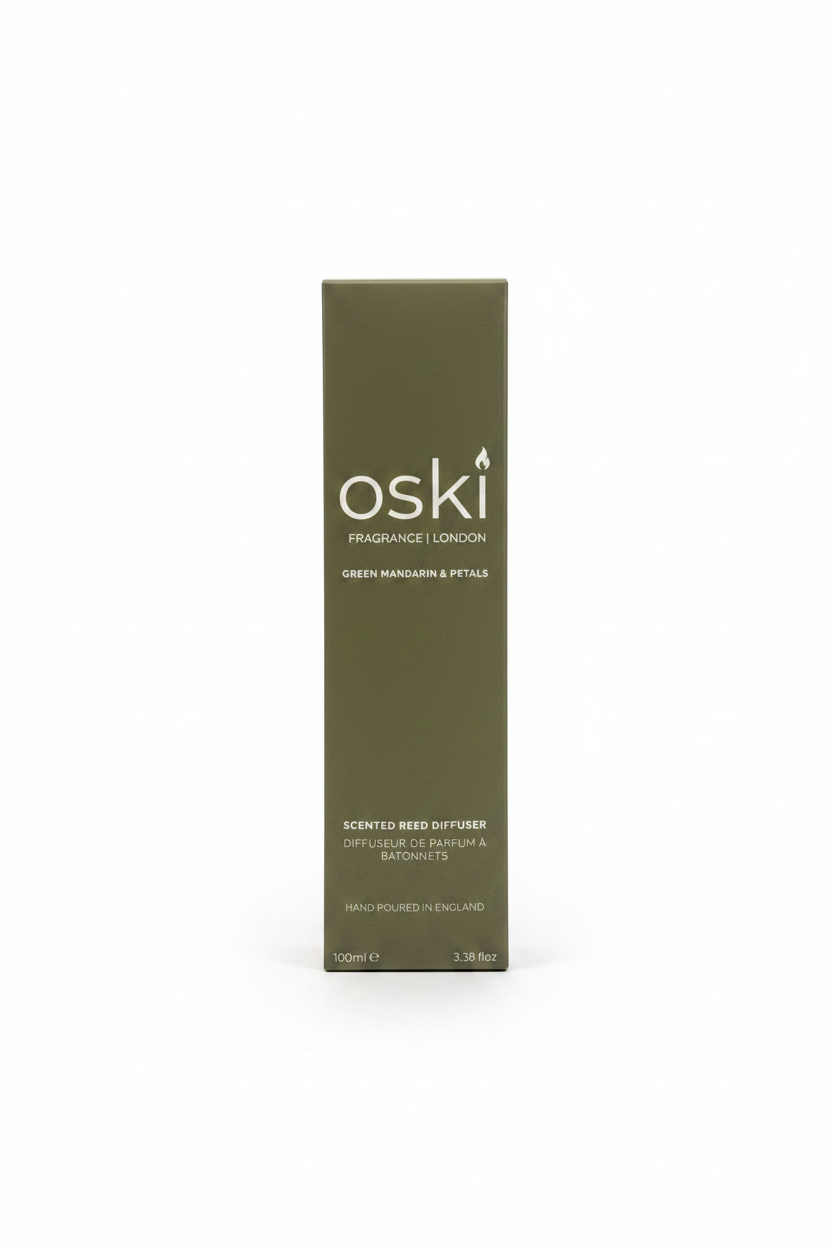 Green Mandarin & Petals Diffuser — Front