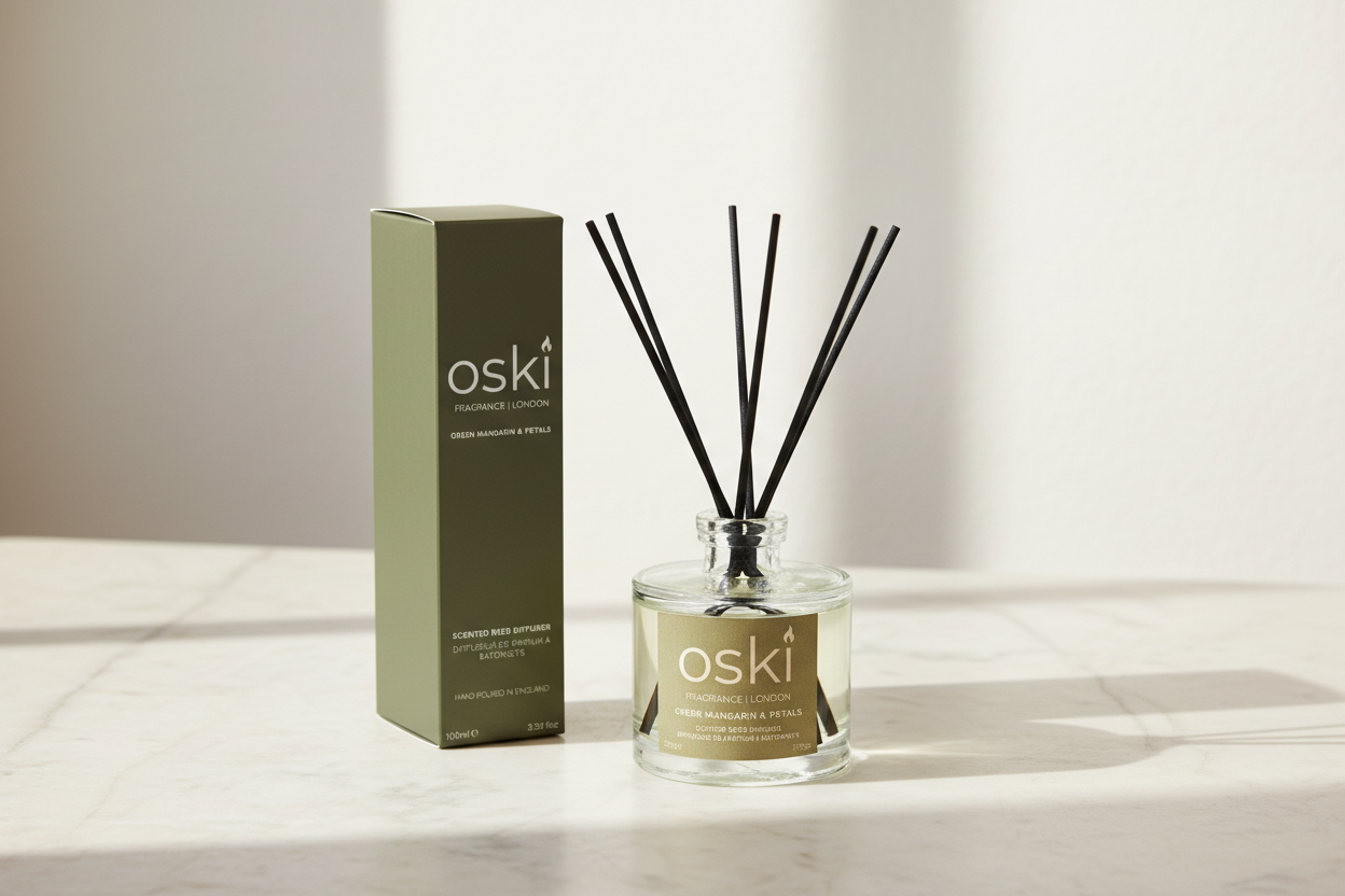 Green Mandarin & Petals Diffuser — Hero