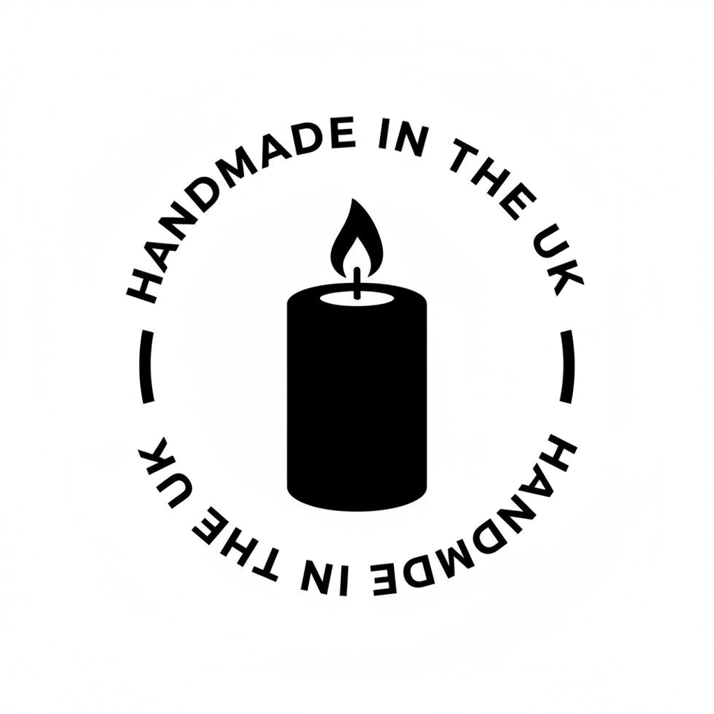 Handmade in the UK Candle Icon