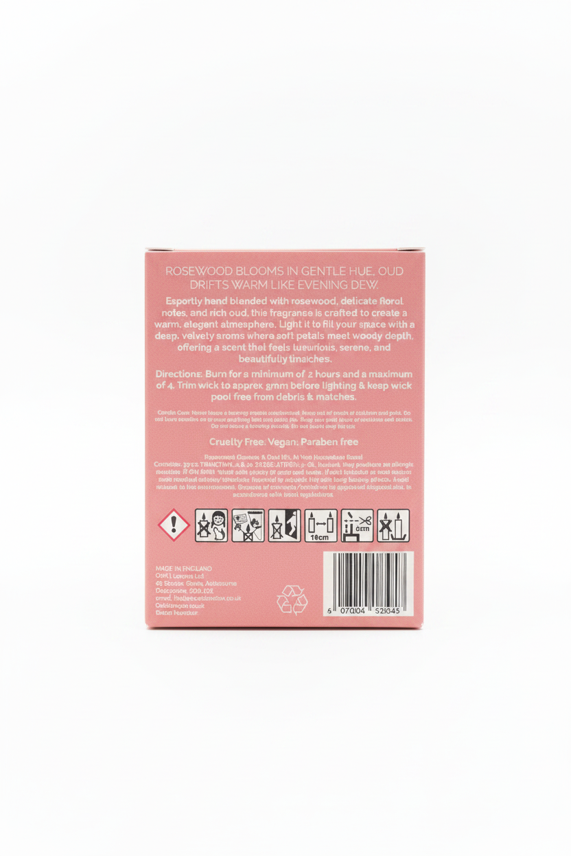 Rosewood Flower & Oud — Back